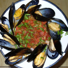Steamed Clams With Chorizo and Tomatoes