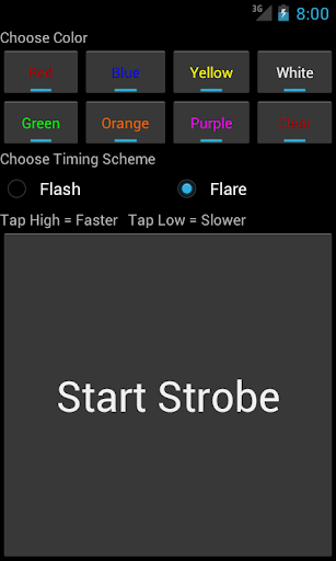 Flash 'n Flare Strobe