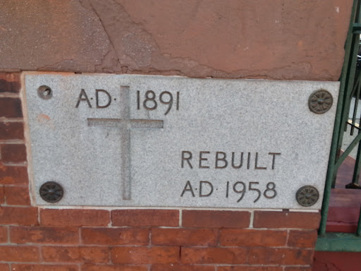 Our Lady of Grace Church Cornerstone