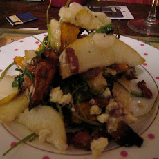 Watercress, Sweet Pear, Rocket, Walnut and Parmesan Salad
