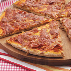 Whole-Wheat Pepperoni Pizza
