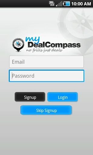 myDealCompass Tablet