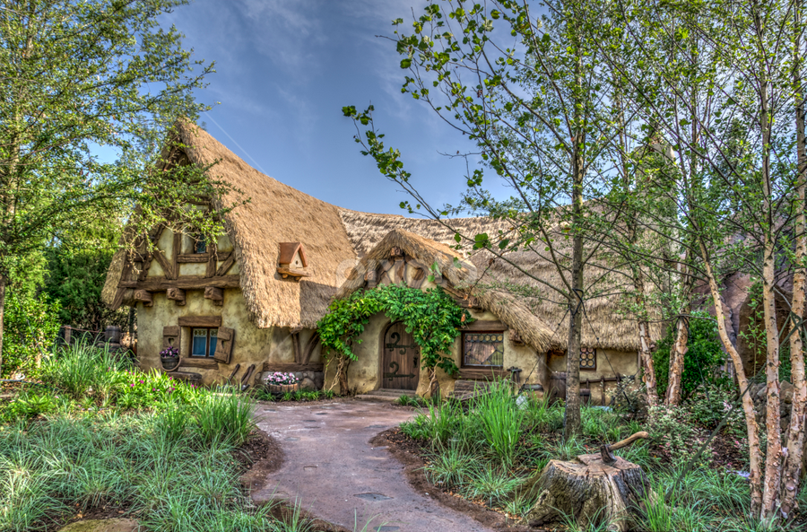 Seven Dwarfs Cottage Homes Buildings Architecture Pixoto