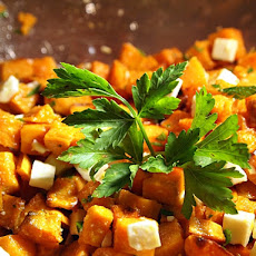 Sweet Potato and Feta Cheese Salad