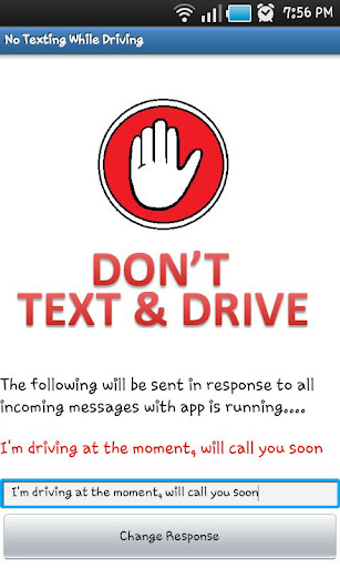 Drive Safe - Dont Text