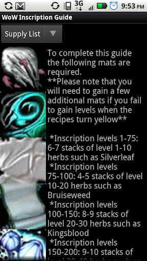 WoW Inscription Guide