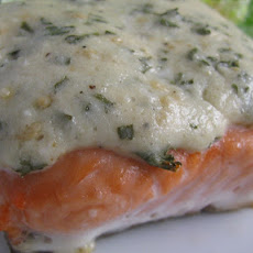 Asiago Baked Salmon
