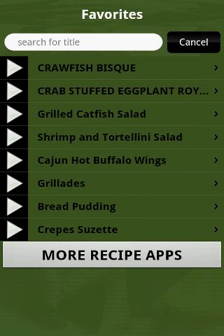 【免費書籍App】Cajun Recipes Cookbook-APP點子