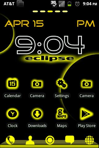 【免費個人化App】Eclipse Go Launcher EX Theme-APP點子