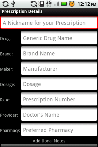 My Rx Info