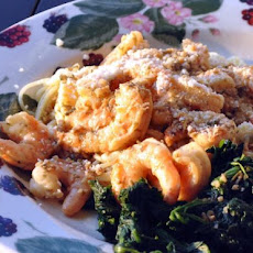 The Realtor's Shrimp Scampi W/Spaghetti