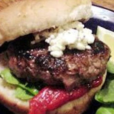 Grilled Spicy Lamb Burgers