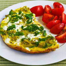 Feta Cheese and Avocado Mini-Frittata for Two