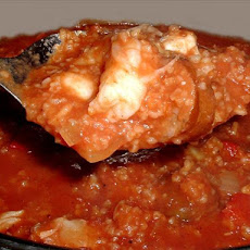 Shrimp, Scallop and Sausage Jambalaya
