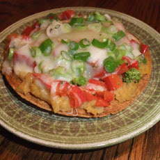 Lentil and Veggie Tostadas