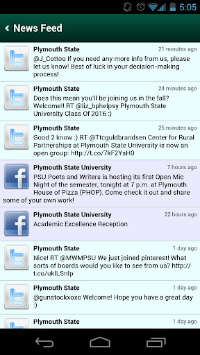 【免費教育App】Plymouth State Mobile-APP點子