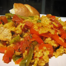 Spanish Rice With Peppers
