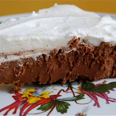 French Silk Pie with Coconut Crust