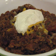Meaty Thick Man Chili