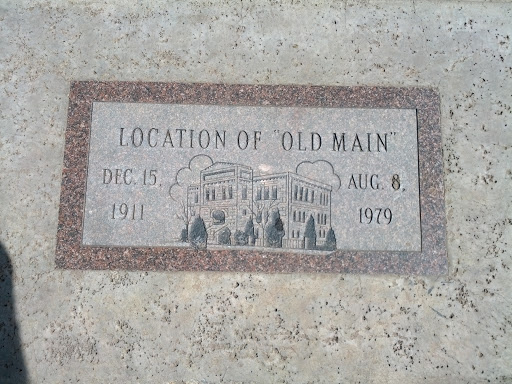 Location of Old Main