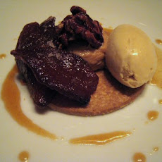 Chai-Spiced Bosc Pears With Pound Cake