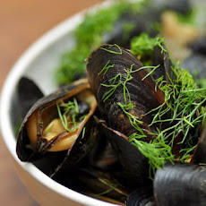 Mussels with Beer and Thai Stock