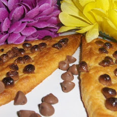 Cinnamon Chip Filled Crescents