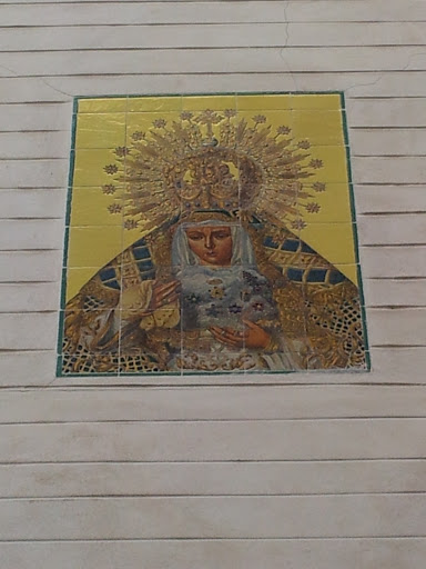 Virgen de ceramica