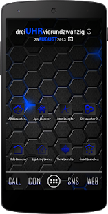 How to download Apex/Nova Semiotik Blue Icons 1.0.7 mod apk for android