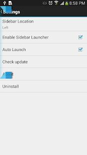  Sidebar Launcher- screenshot thumbnail   