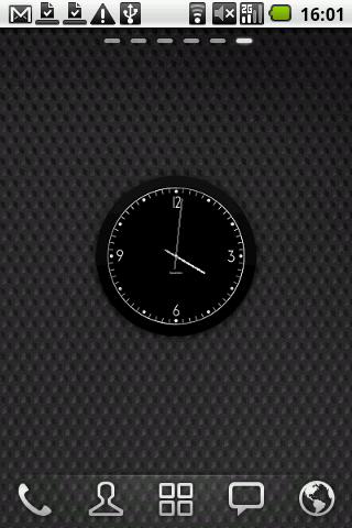 免費下載生產應用APP|Fabian's Black clock widget app開箱文|APP開箱王