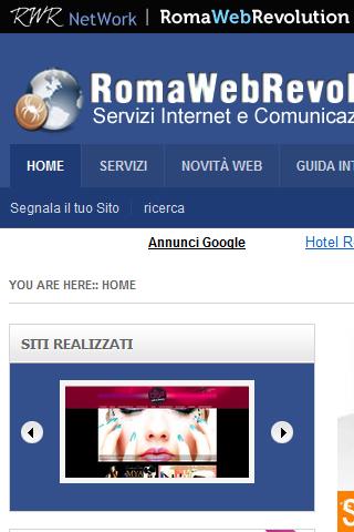 Roma Web Revolution BETA App