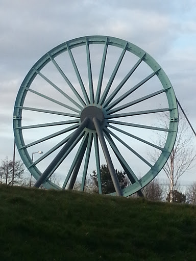 Old Mine Wheel Memorial