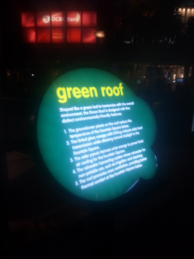 Green Roof Signage