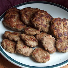 Renal-Friendly Homemade Sausage Patties