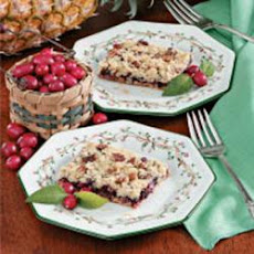 Crimson Crumble Bars