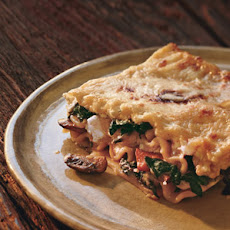 Swiss Chard Lasagna with Ricotta and Mushroom