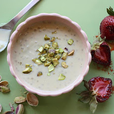 Afghanistan Firnee, Almond & Cardamom Cream Pudding