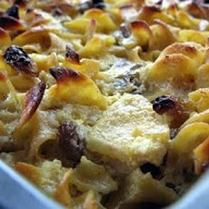 Microwave Sweet Noodle Kugel
