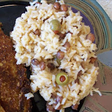Spanish Rice and Pigeon Peas ( Arroz con Gandules)