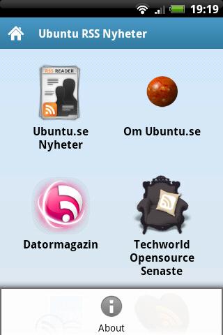 Ubuntu RSS Nyheter