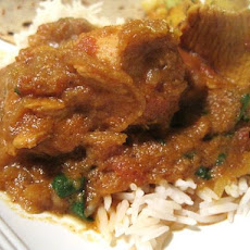 Chicken in a Fried Onion Sauce