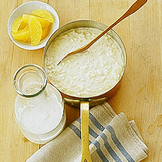 Creamy Orange Rice Pudding