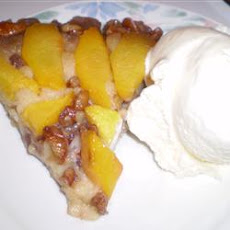 Peach Amaretto Upside-Down Cake