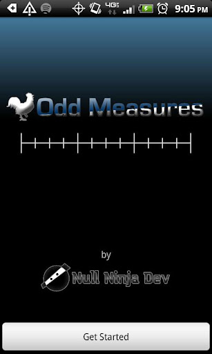 Odd Measures