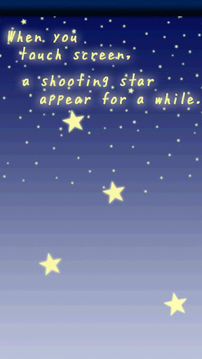 Wish upon a star.[Live Wallpap