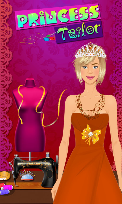 Android application Princess Tailor Boutique screenshort