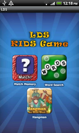 LDS Kids Games