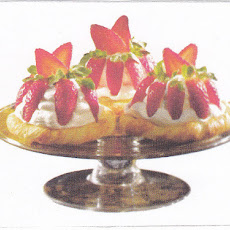 White Chocolate-Strawberry Cream Twists.
