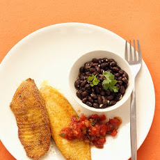 Cornmeal-Crusted Tilapia with Salsa